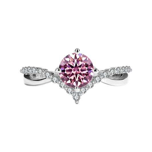 Astraea Rotating Star Moissanite Diamond Ring (1 Carat)