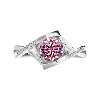 Anatolia Angel Kiss Moissanite Proposal Ring (1 Carat)