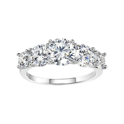 Sophitia Dazzling Light Luxury Moissanite Ring (3 Carat)