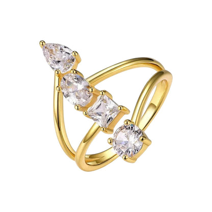 Kaleido Multi-Shape Moissanite Statement Ring (1.9 Carat)