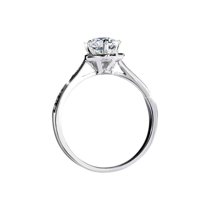 Astralis Geometric Star Hexagonal Moissanite Ring (1 Carat)