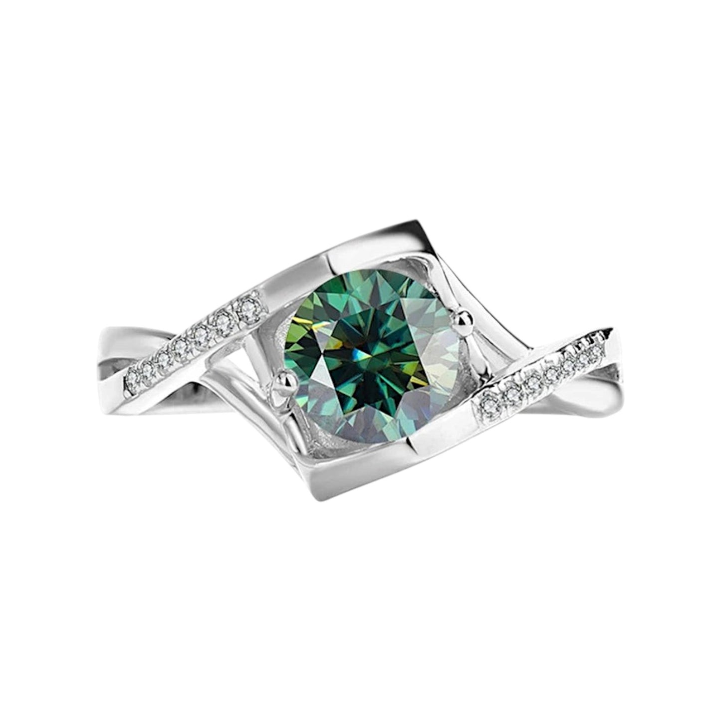 Anatolia Angel Kiss Moissanite Proposal Ring (1 Carat)