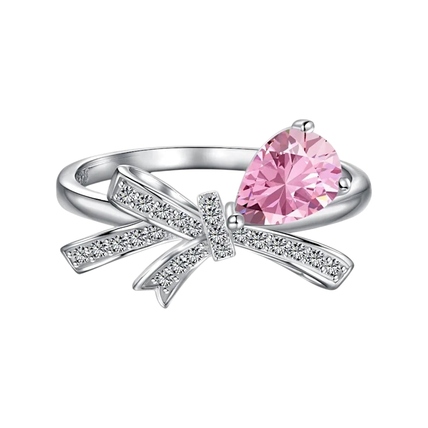 Céleste Moissanite Diamond Bowknot Ring