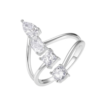 Kaleido Multi-Shape Moissanite Statement Ring (1.9 Carat)