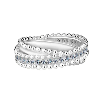 Thalassa Kaleidoscope Starry Sky Moissanite Ring (1 Carat)