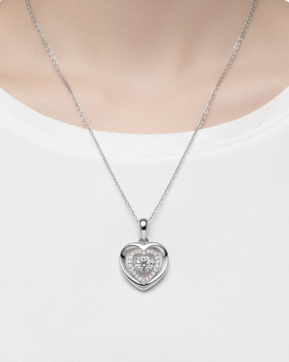 Amia Heart Necklace (0.5 Carat)
